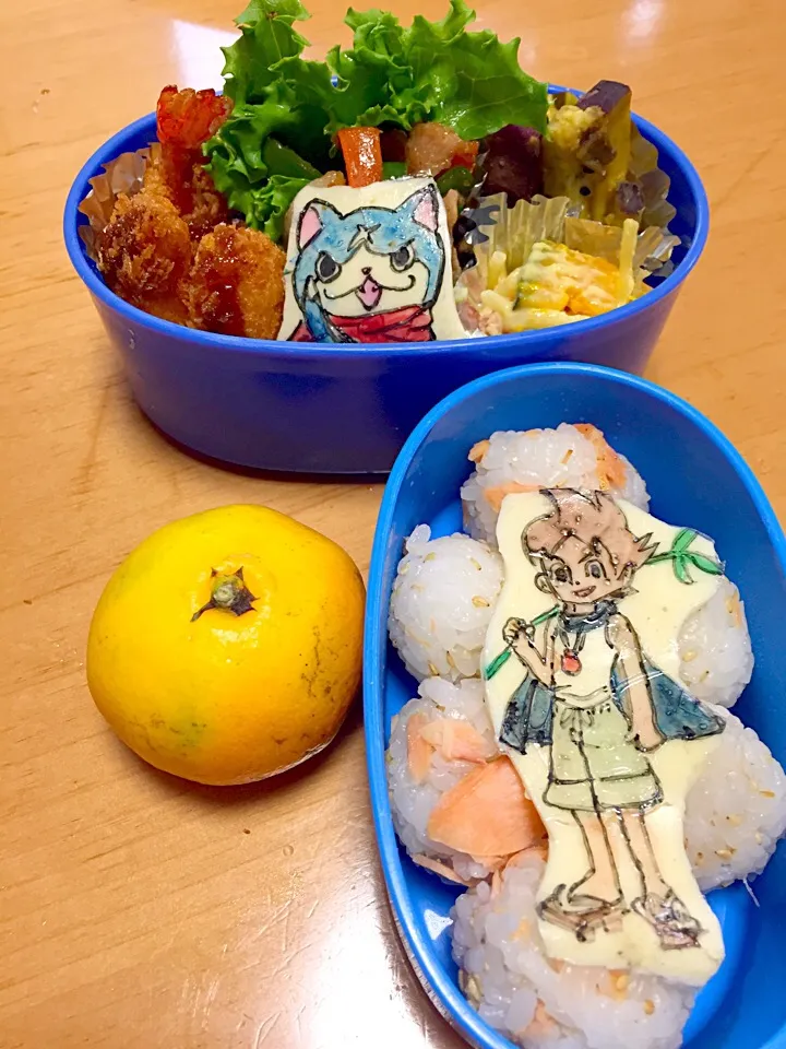 幼稚園児のお弁当(・∀・)|ふみぃさん