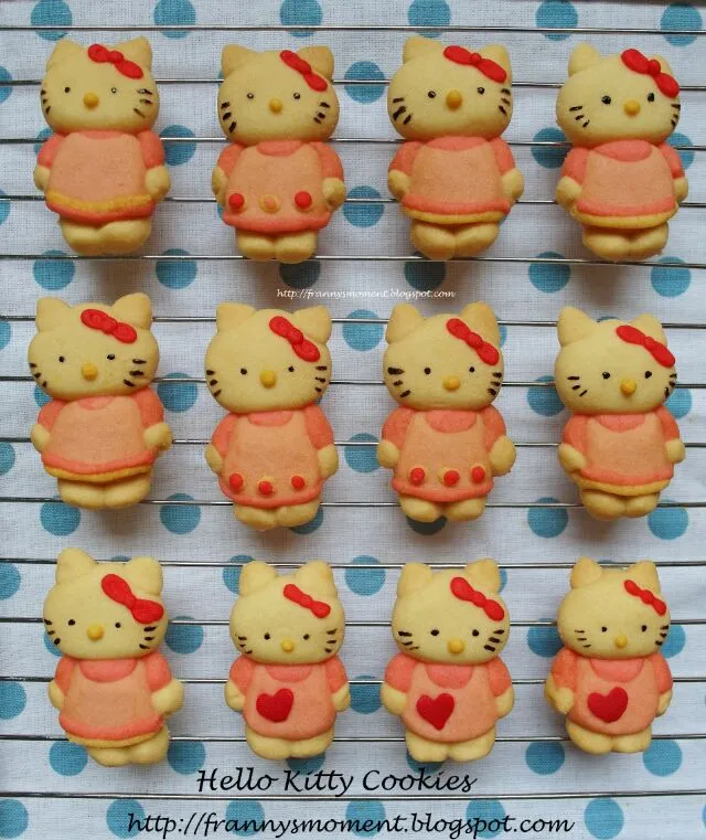 Hello kitty butter cookies|Frannyさん