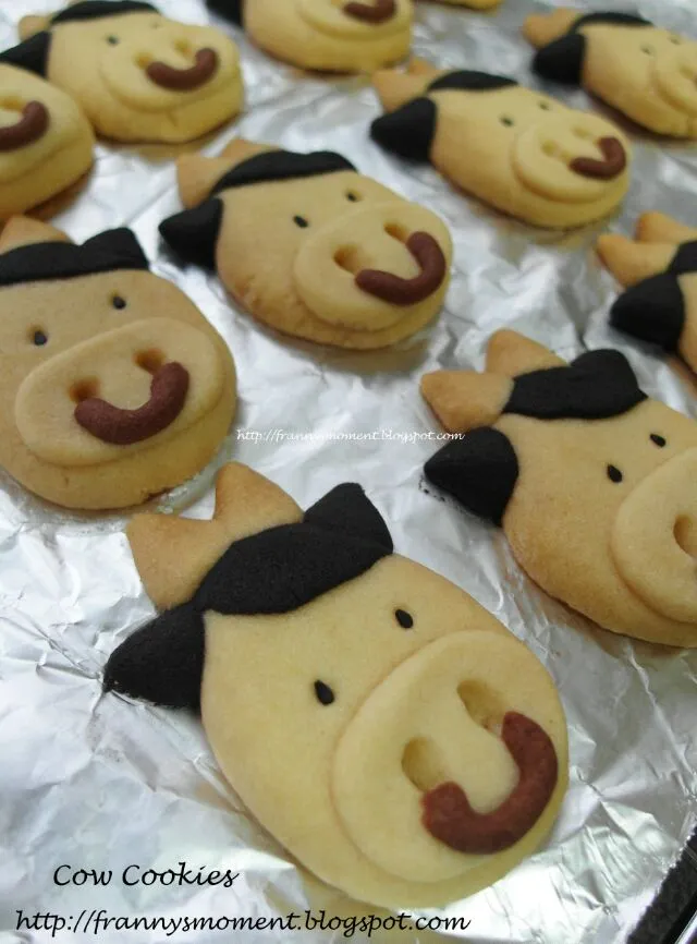 Cow butter cookies|Frannyさん