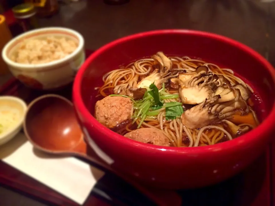 焼き舞茸のお蕎麦|こだまさん