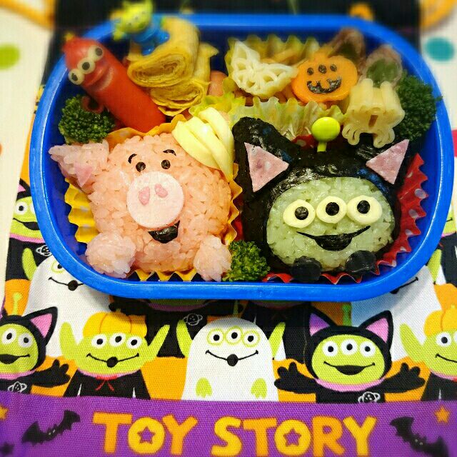 ラッピング無料 ピック お弁当 ハロウィン ミニー トイストーリー ミッキー 食器