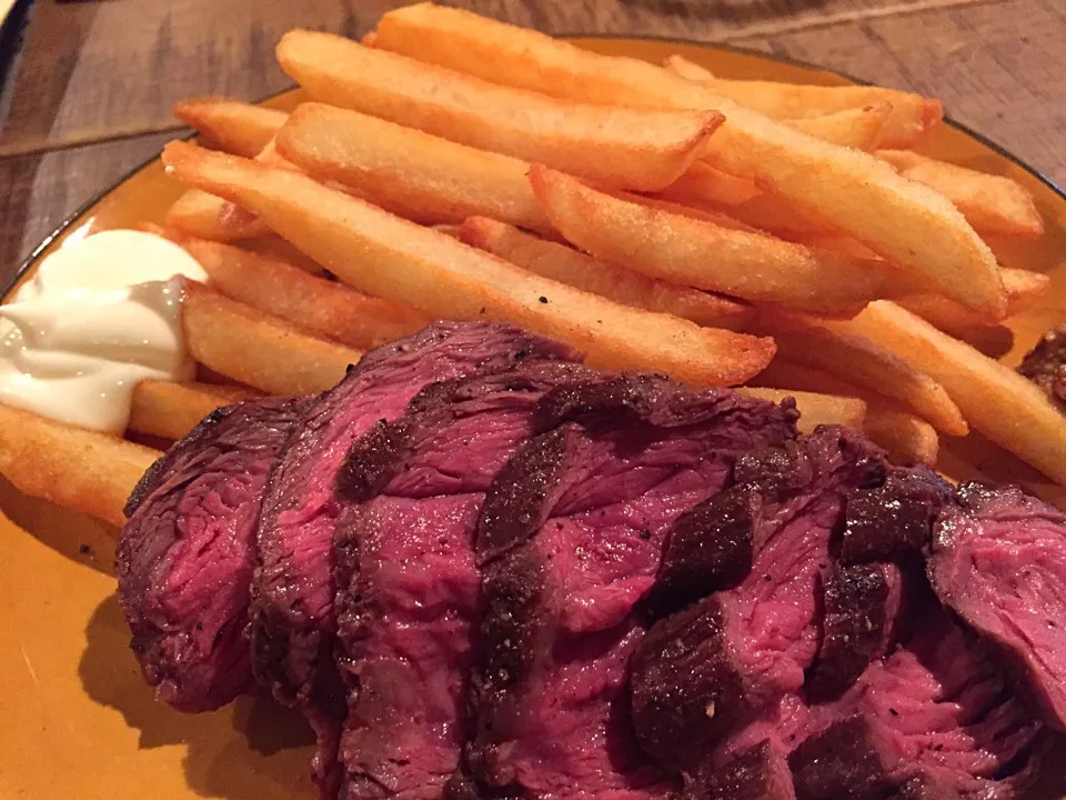 Bavette with Frittes|Chris Shannonさん