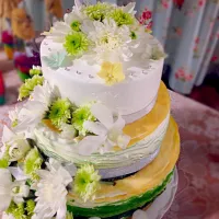 My first wedding cake|Je T'en Prie Coffeeさん