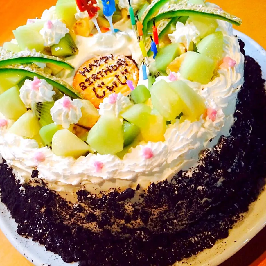 birth day cake for grand father|抱大飯店さん