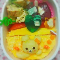 My lunch 2014.10.23 #bento #kyaraben Idea from Cookpad|Selah Nguyenさん