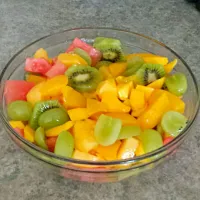 Snapdishの料理写真:My home made fresh fruit salad|Nicole Nascimentoさん