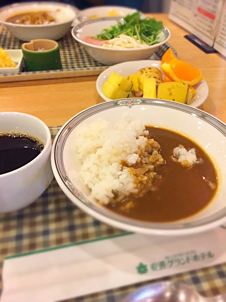 具なしの朝食バイキングカレー|大阪カレー部長さん