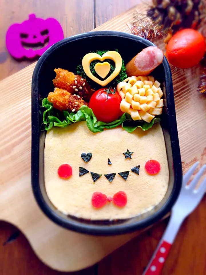 ハロウィンかぼちゃ弁当|ザッキー☆さん