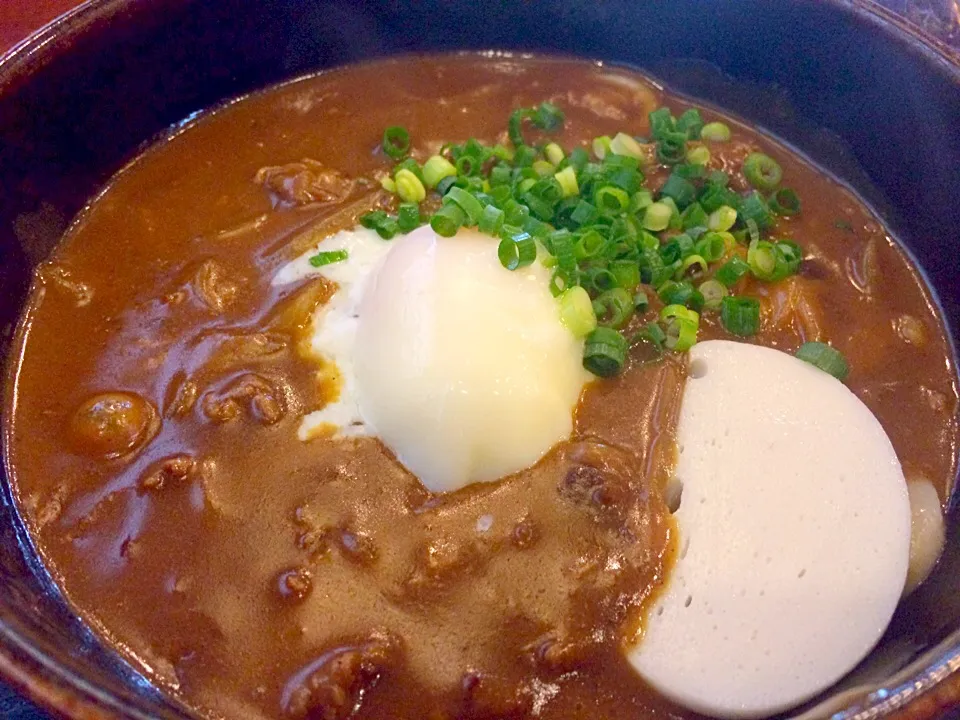 カレーうどん with 温泉卵|kennyさん