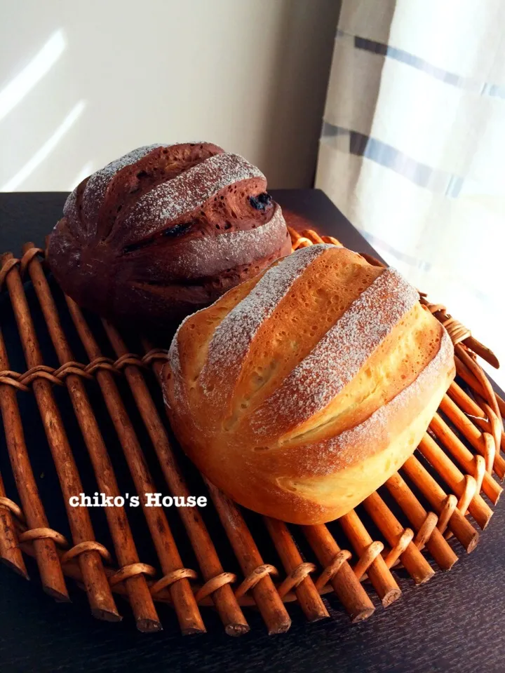 ミルクハースとチョコハース|chikoのおうちさん