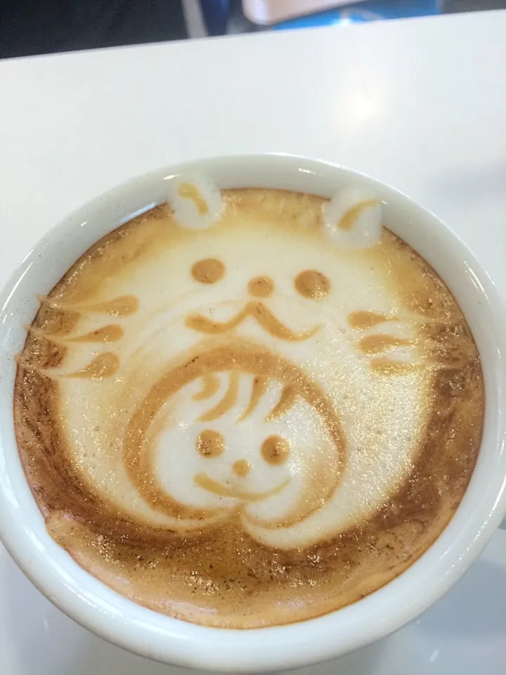 ラテアート|cafe Zecca Bossさん