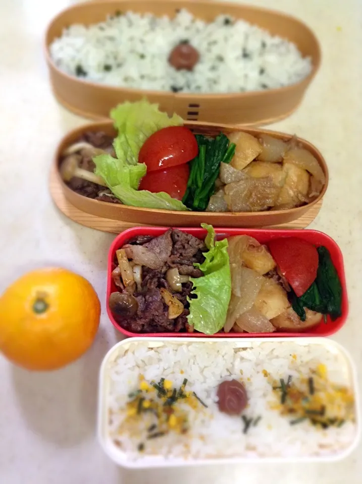 Today's lunch box.|hoppycowさん