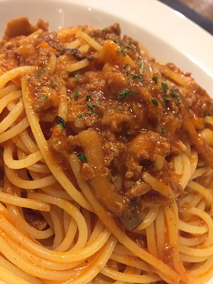 Bolognaise with mushroom|Tetsuya Ogawaさん