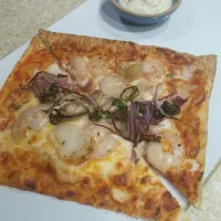 seafood pizza^^|Kihong Kimさん