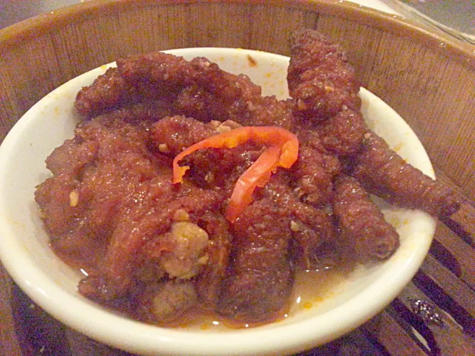 chicken feet cantonese dim sum style|rufvalさん