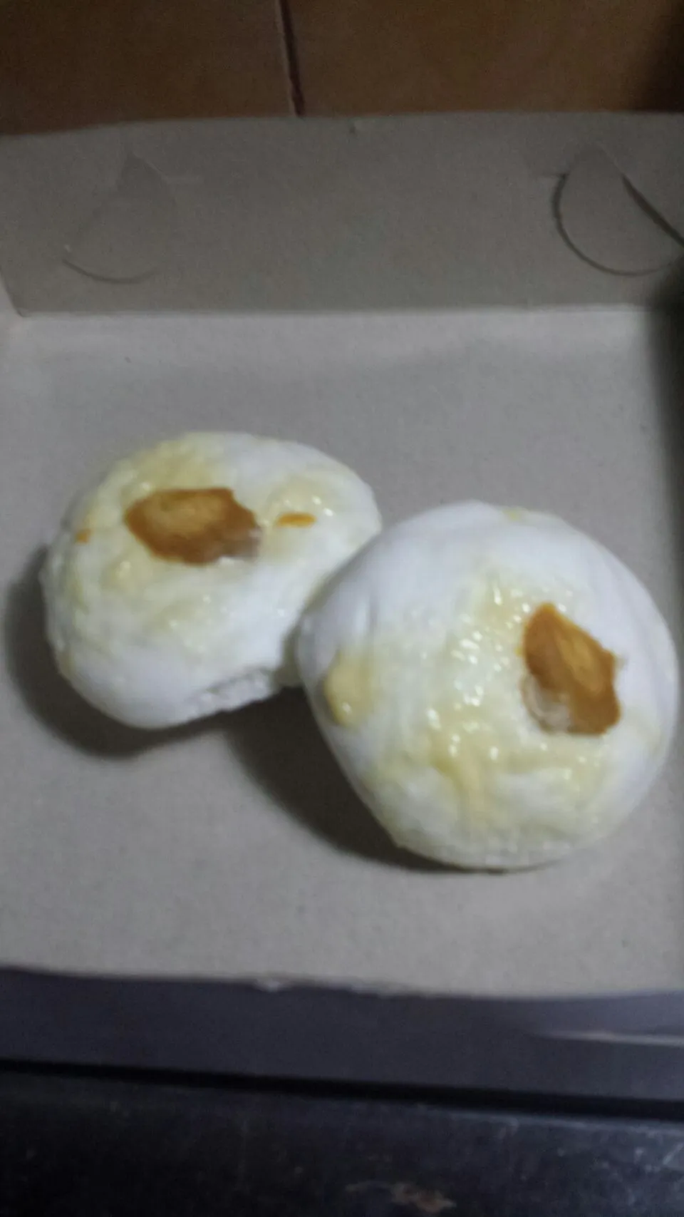 Rice cake with cheese and salted ducks' egg|natz lorenzanaさん