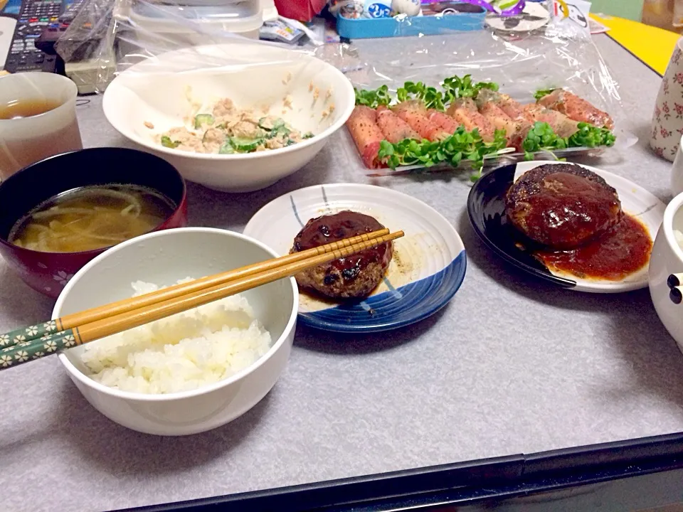 Snapdishの料理写真:昨日の夕ご飯！|にょきさん