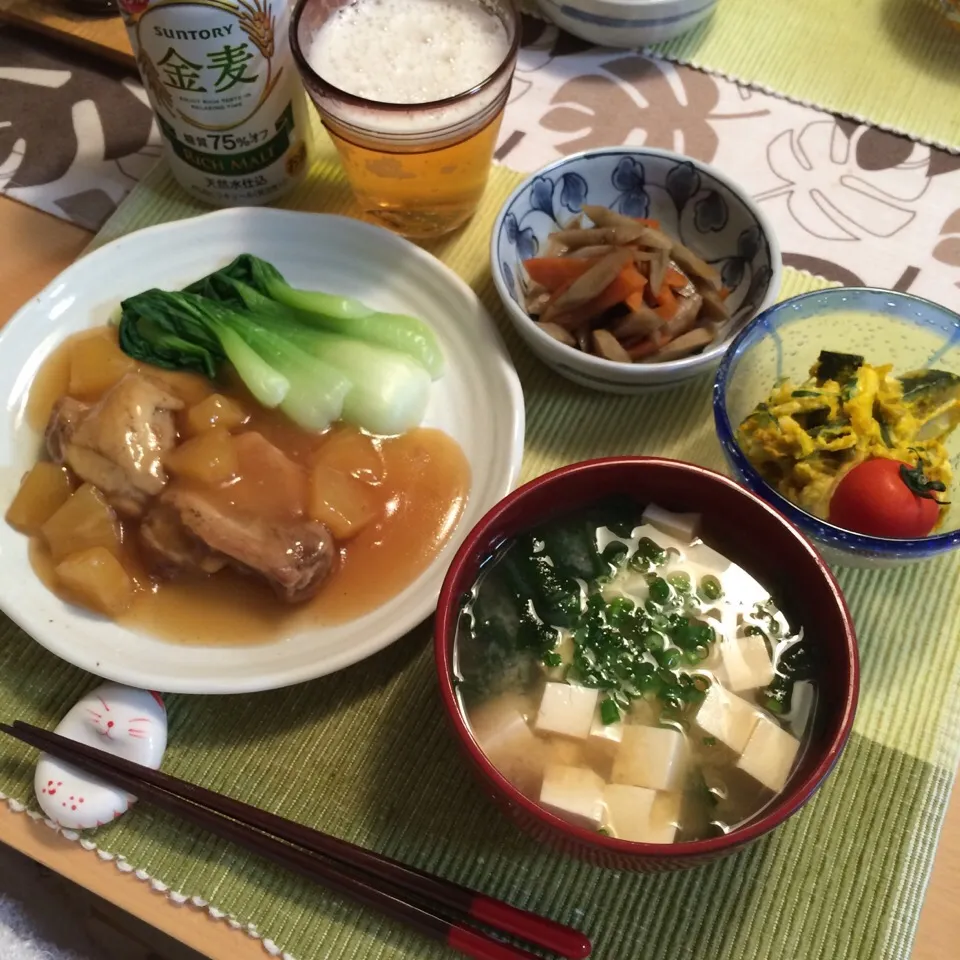 23日の夕飯|こずこずさん