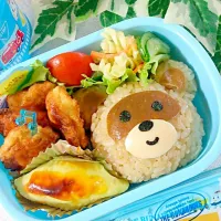 Snapdishの料理写真:たぬきくんのお弁当|rokoさん