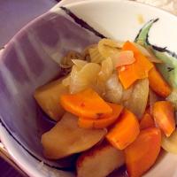 ジャガイモとさつま揚げの煮物