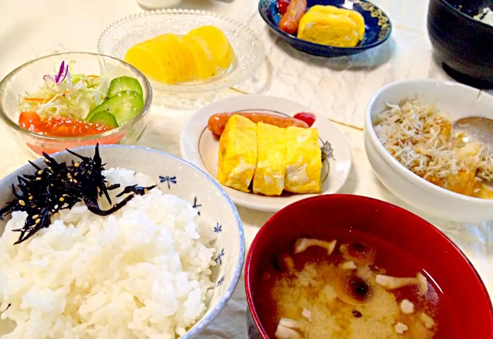 いろいろ朝ごはん＊|ひかるんさん