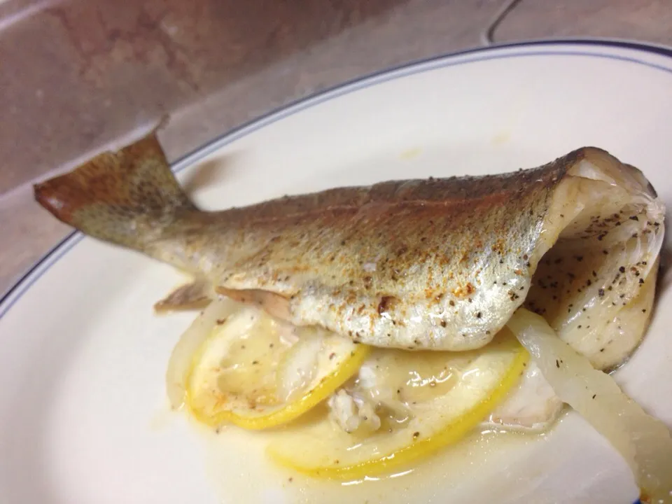 Baked Rainbow Trout|Mike Foshéeさん