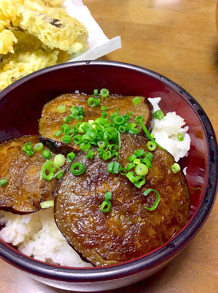 茄子の蒲焼き丼♫(^_^)v|Norio Fukudaさん