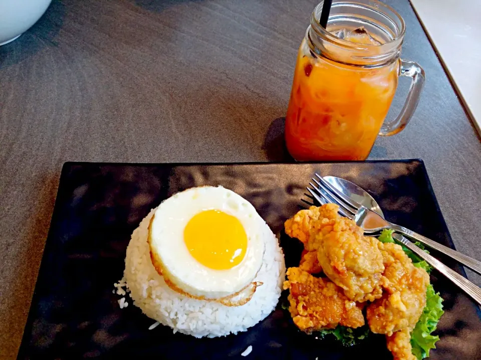 Today's Lunch : Bali-Thai Honey Chicken & Thai Iced Tea|🌷lynnlicious🌷さん