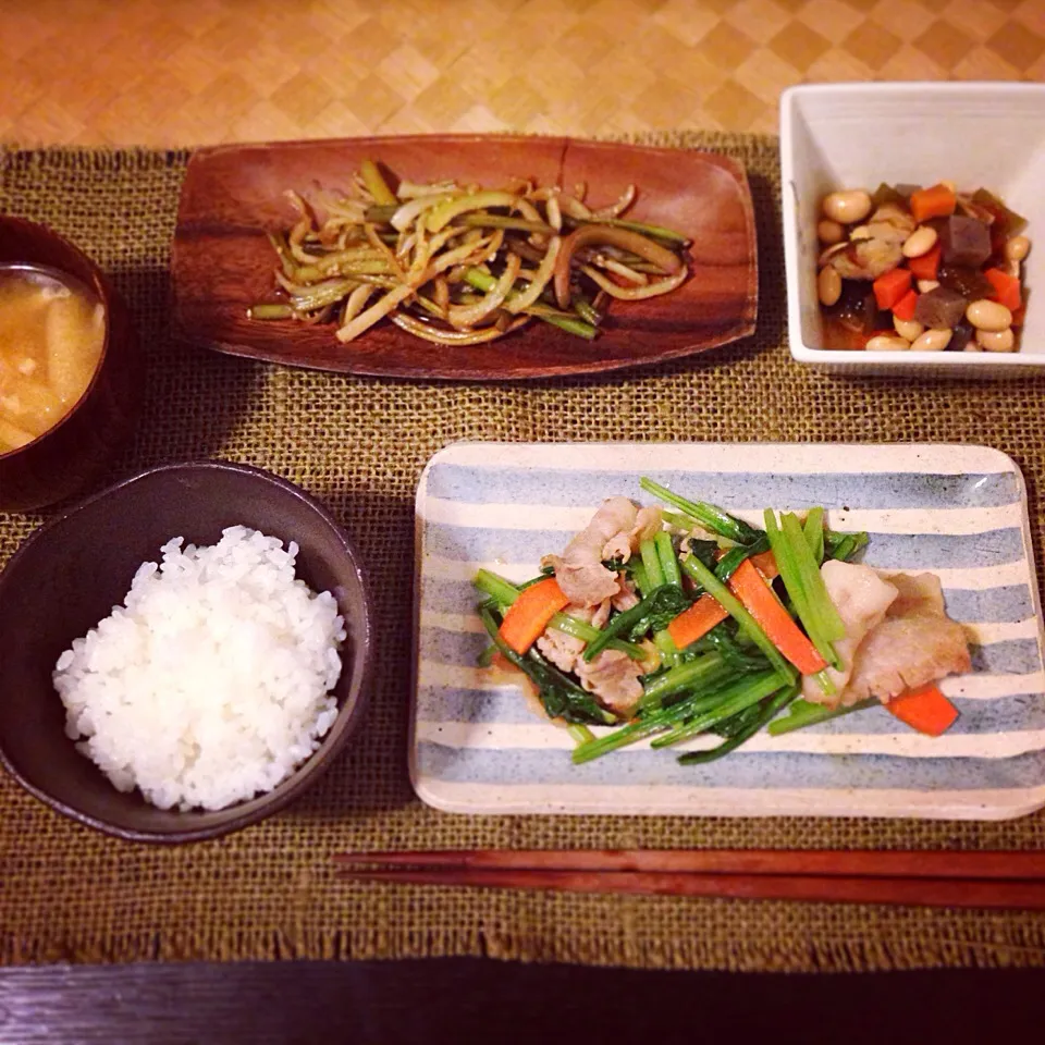 今日の夜ご飯  2014.10.25.|あいこ ⁎ˇ◡ˇ⁎さん