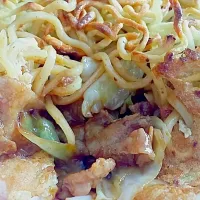 梅蘭風 かた焼きそば～回鍋肉味～|ひーさん