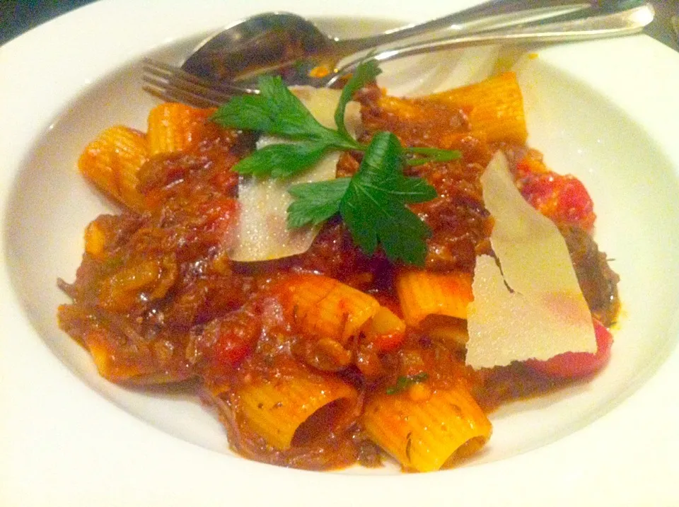 Rigatoni al ragu|skyblueさん