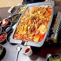 Snapdishの料理写真:낙지오리불고기|Iktae Kimさん