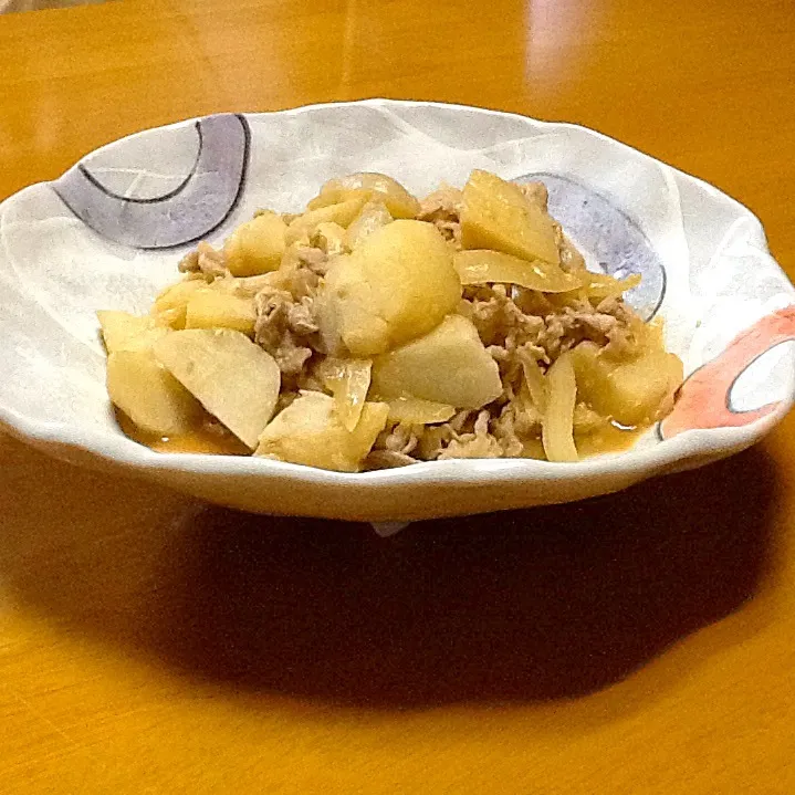 里芋と豚の味噌煮|醤油屋の弟子さん