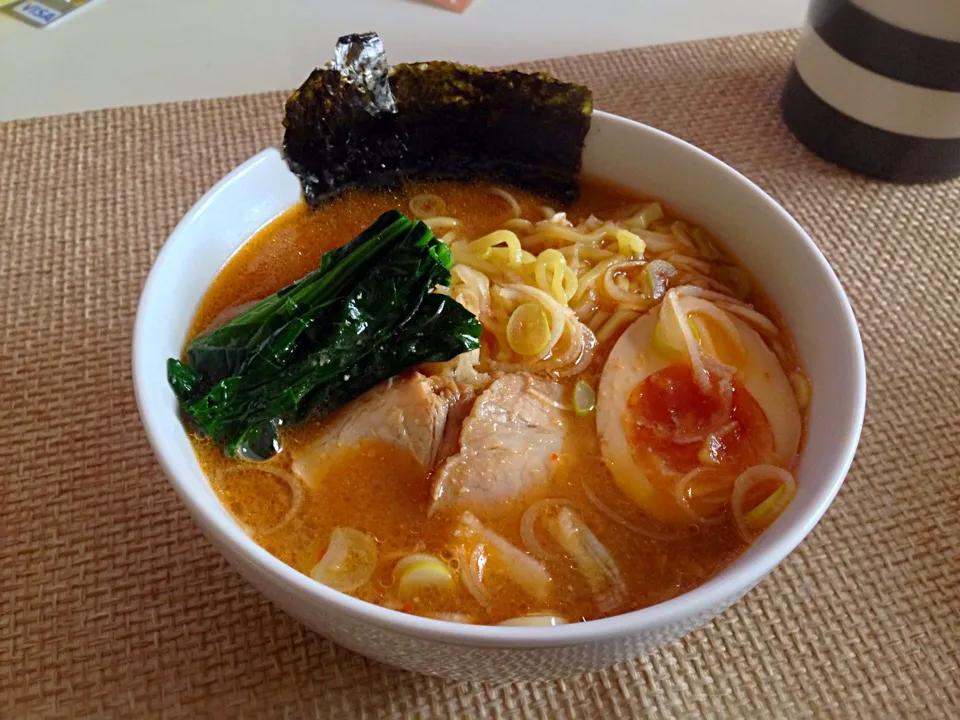 純連の味噌ラーメン|にゃろめさん