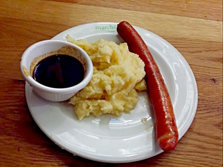 cheesy sausage with mashed potatoes|🌷lynnlicious🌷さん