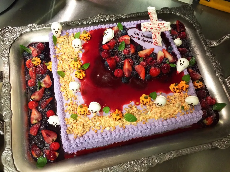 Halloween Wedding Cake|Gloriaさん