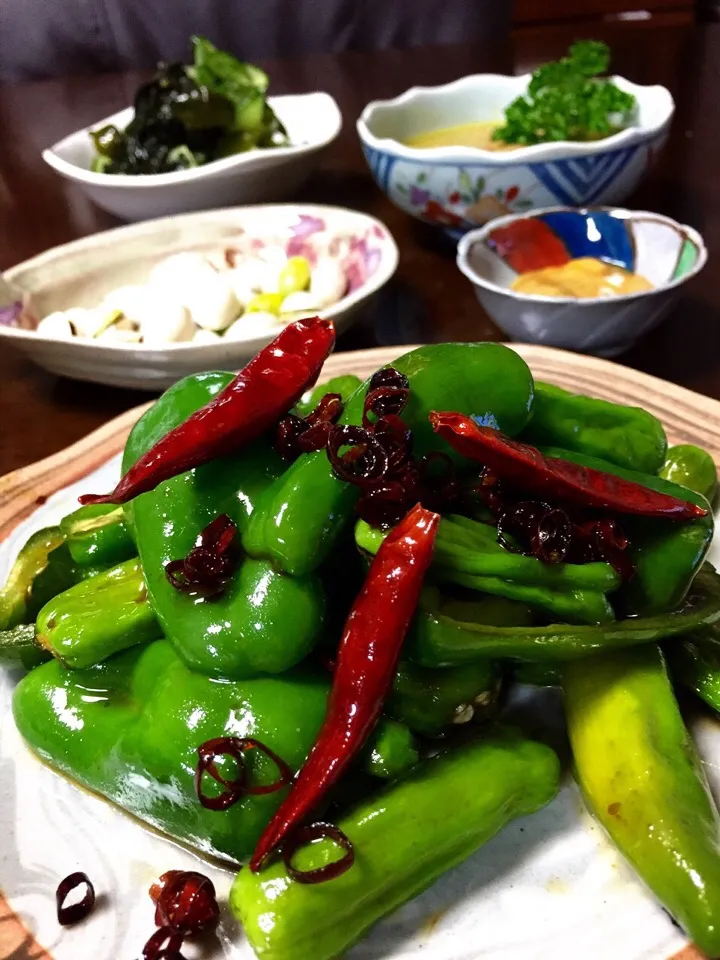 Snapdishの料理写真:✨食べても実になりにくい晩ご飯✨|中さんさん