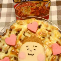 Snapdishの料理写真:おいらをデコなグラタン|なるじぃさん