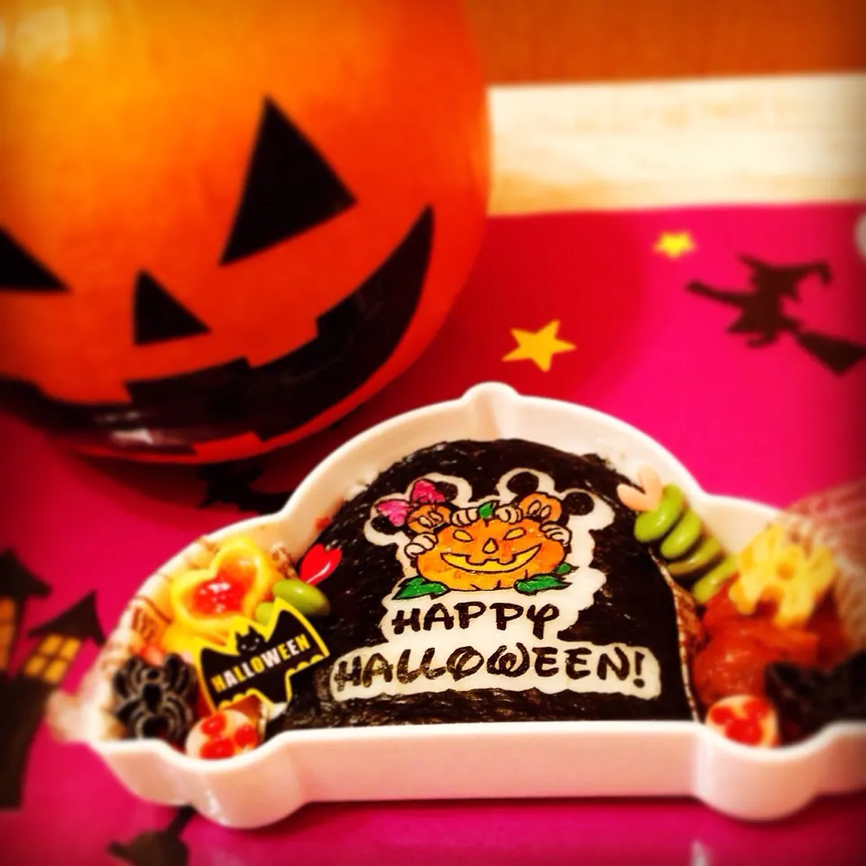 Snapdishの料理写真:🎃HALLOWEEN弁当🎃|♡SAKI♡さん