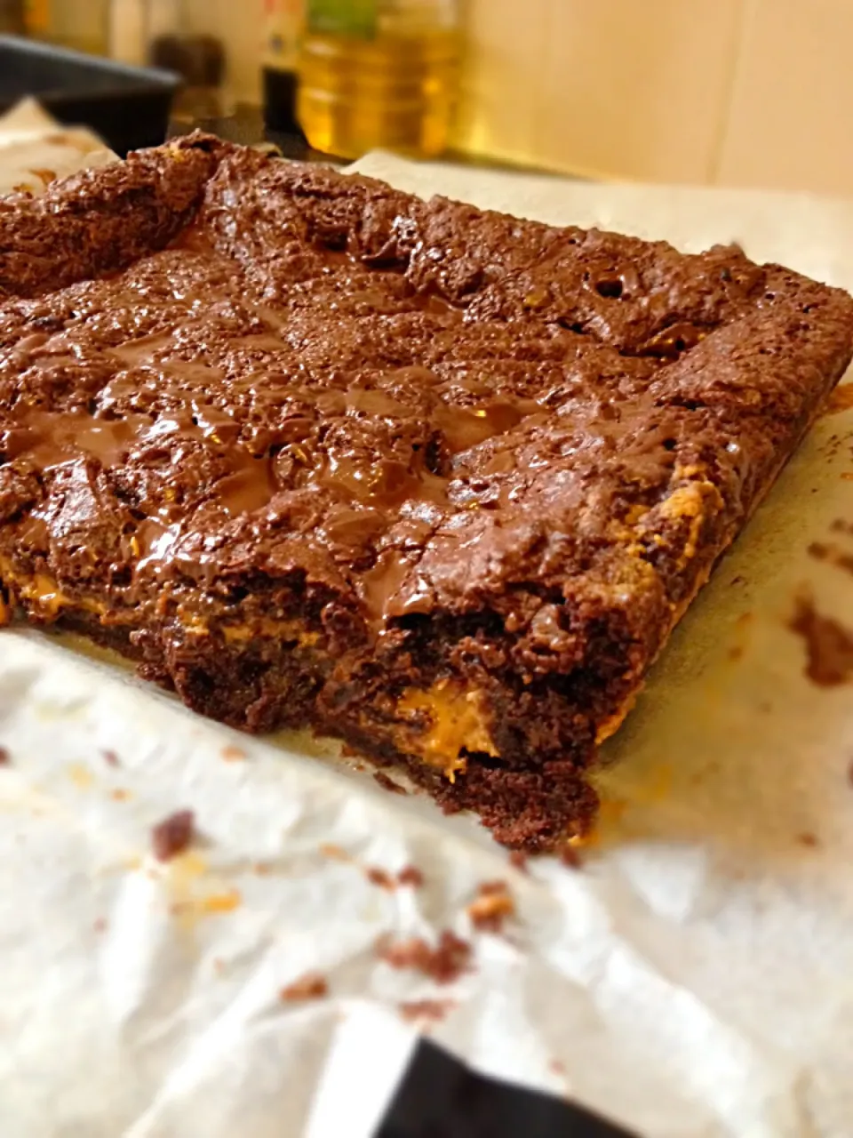 Vegan biscoff chocolate brownies|francesca hornさん