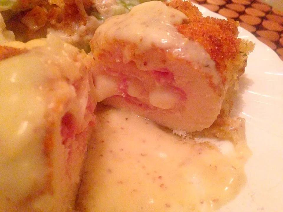 Chicken Cordon Bleu with Dijon Cream Sauce|Crystal DeBoerさん