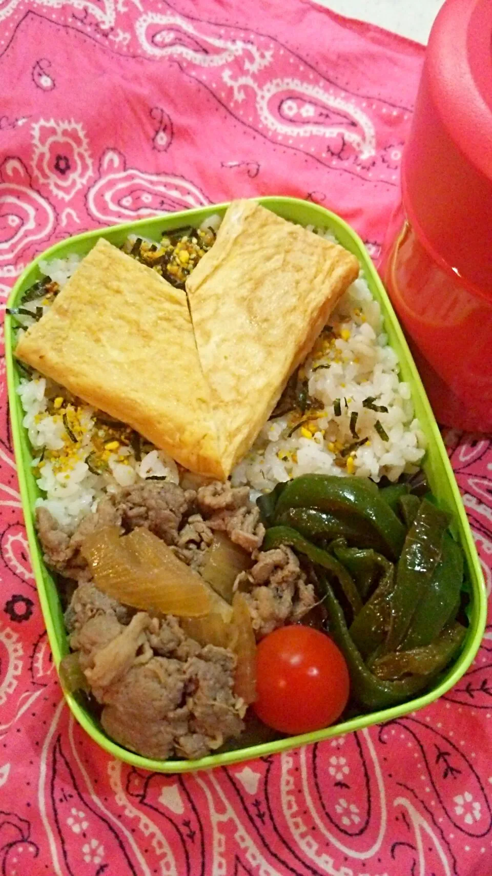 Snapdishの料理写真:旦那はん弁当♡|みっつさん