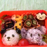 Snapdishの料理写真:動物園 遠足弁当|しぃちゃん♡さん