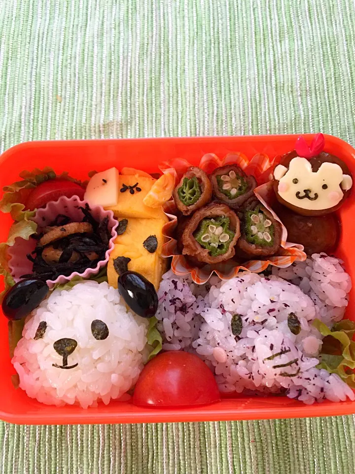 動物園 遠足弁当|しぃちゃん♡さん