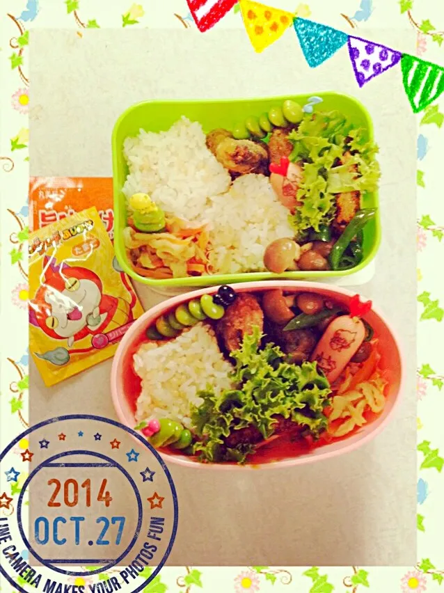 Snapdishの料理写真:2014/10/27  お弁当|もっさんさん