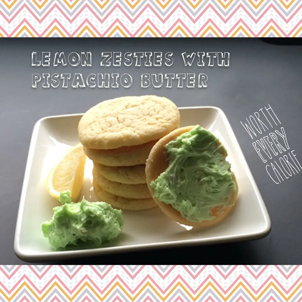 Lemon Cookies with Pistachio Butter|Jacoby Greeneさん