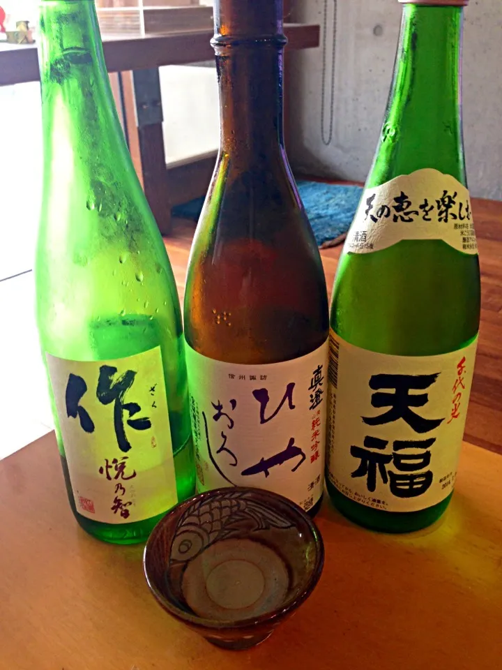 合わせた日本酒|あきらさん