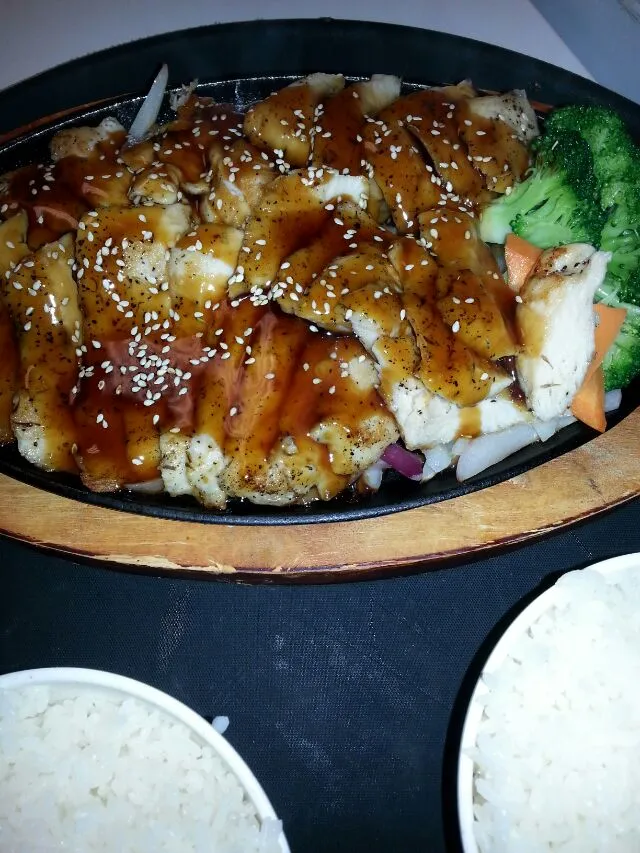 teriyaki chix from work.|Polly Gelfusoさん