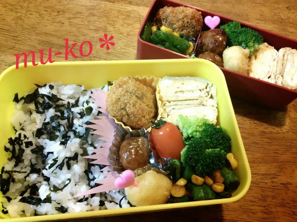 お弁当(*^^*)|むーこさん