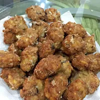 Snapdishの料理写真:Salted fish fried meat balls|Cheryl Zengさん